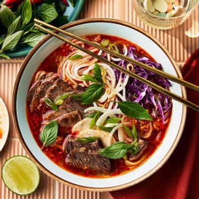  Bún bò Huế: Umami-Packed Broth Meets Crunchy, Textured Delight